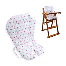 High Chair Pad, High Chair Cushion, Seat Cushion Pink