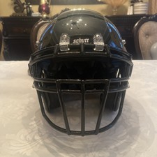 Schutt F7 VTD Collegiate Football Helmet - Black - Size S