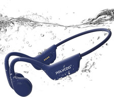 Swimming Headphones,IPX8 Waterproof Bone Conduction Headphones,32GB Memory Open