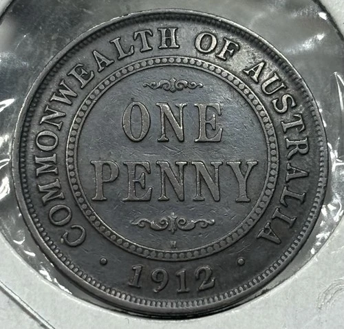 1912 Australia Penny — photo from the most recent tracked eBay sale