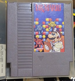 Nintendo Entertainment System NES Dr. Mario Tested And Works 
