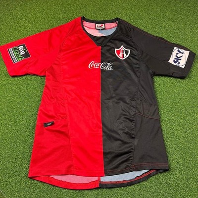 Vintage 2003-2004 Coca Cola Atlas FC Home Soccer Jersey Sz M