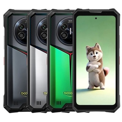 DOOGEE V50 AI Pets 5G Robust Smartphone Android 16 11000mAh 6,78'' 200MP Kamera