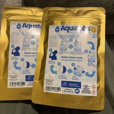 2 packs 8.5 MG X 100 Water Purification Tablets NaDCC  1 Tablet = 1-2 litre