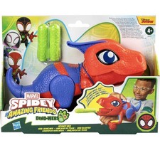 Spidey and his Amazing Friends Marvel Spidey-Rex Web Launcher by Hasbro Ages 3