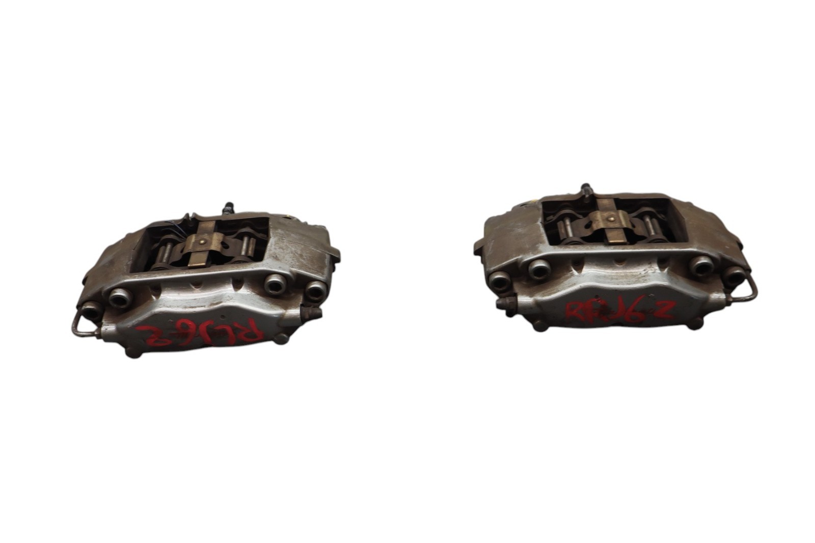 07-18 Maserati Quattroporte Rear Left & Right Brake Caliper Calipers Set Oem