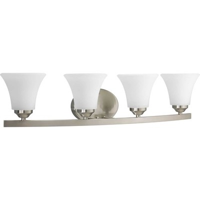 Progress Lighting P2011 Adorn 4 Light 28-1/4''W Bathroom Vanity - Nickel