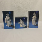 Avon Nativity The Magi Set of 3 Figurines Kaspar Melchior Balthasar '82 In Boxes