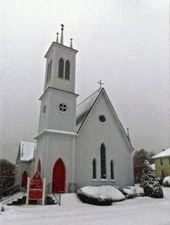 Postcard Missouri Ironton St. Paul's Episcopal Church Iron County MINT