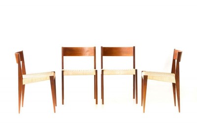 PIA CHAIR DANISH DESIGN 1960 POUL CADOVIUS DESIGN CORD CHAIR MID CENTURY