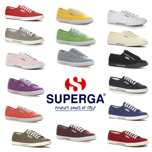 Classic Superga Cotu Sneakers 2750 Canvas Shoes Women's Unisex Lace Men's Tennis
