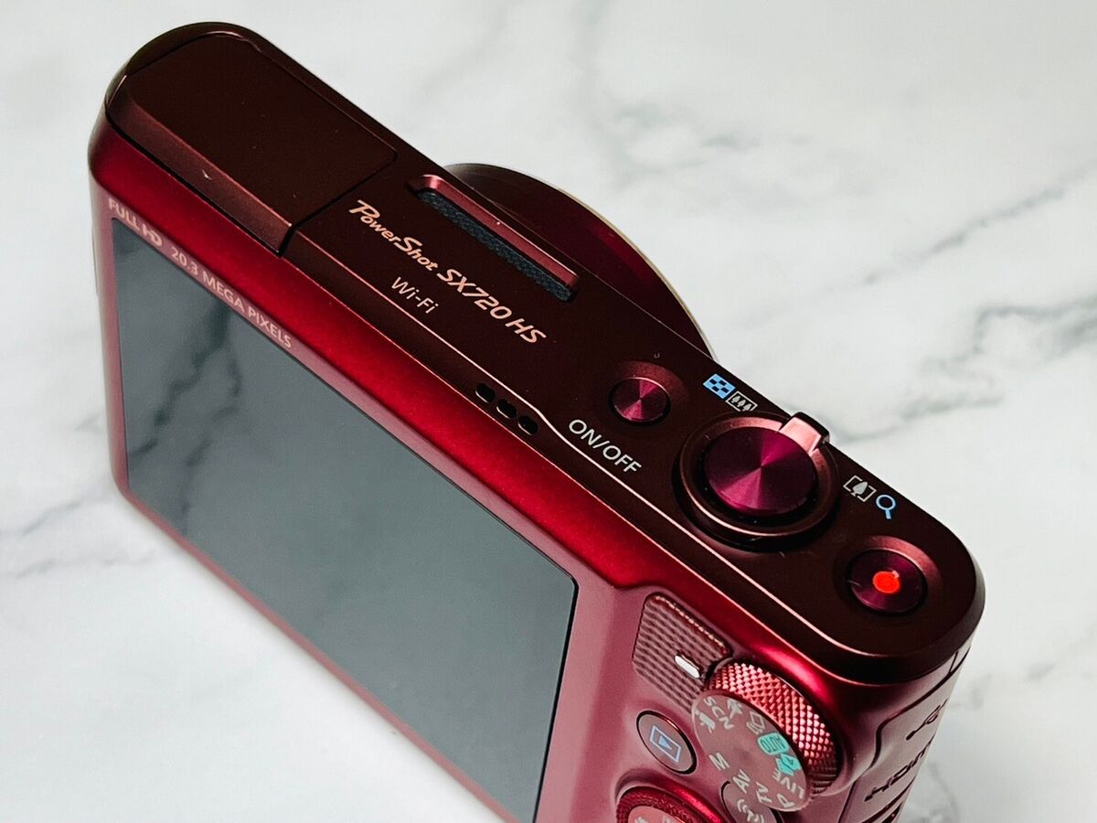 Digital Camera Canon PowerShot SX720 HS Red 20.3MP 40x Wi-Fi Digital Camera Canon PowerShot SX720 HS Red 20.3MP 40x Wi-Fi