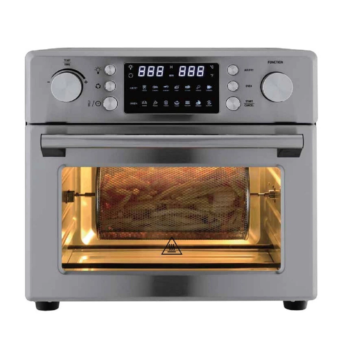 25L Multi function Air Fryer Oven Dehydrator 1800W Bench Top