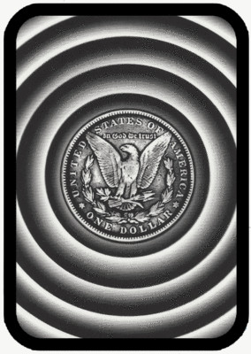 Große Golddose mit ''Monocrome Eagle'' Design 1154L