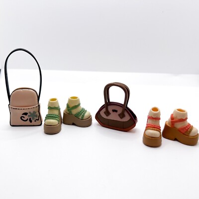My Scene My Design Fashion Pack Chelsea Barbie Doll Shoes Bag Purses Lot