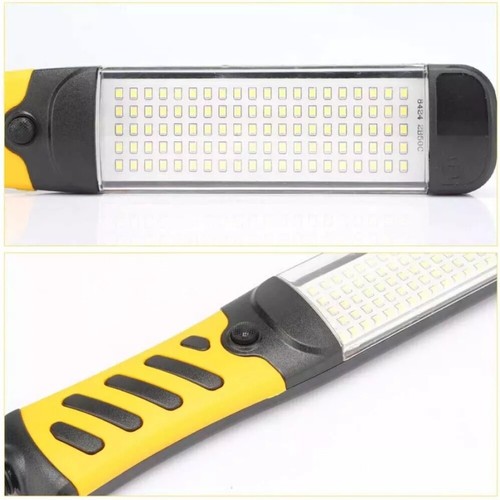 2X Stablampe für 100 LED KFZ Arbeitsleuchte Werkstattlampe Handlampe mit Magnet - Bild 6 von 14
