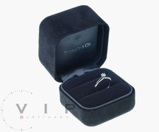 Tiffany & Co Setting Solitär Ring Platin (PT.950) Diamant 0,25ct. Brillant Gr.52