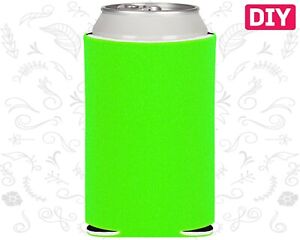 USA SELLER 25 Pack WHITE KOOZIES Blank Sublimation Regular Can Coolers!