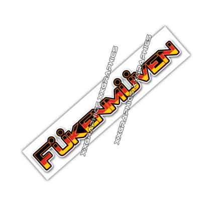 Fits Fukenmuven Decal Sticker Bumper German Flag Drift Euro Boost Turbo