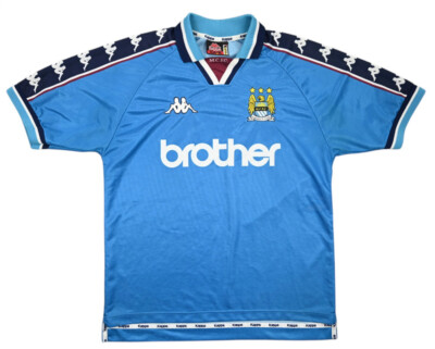 Kappa 1997-99 MANCHESTER CITY SHIRT TRIKOT M