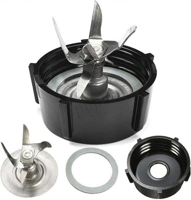 Blade for Oster Osterizer with Rubber Seal Gasket&4902 Blender Jar Bottom&6Point