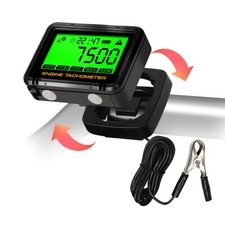 Lcd Digital Inductive Tachometer Hour Meter Gasoline Engine Gauge Upgrade --2025