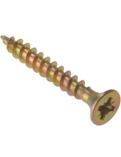 Image of Forgefix Multi-Purpose Pozi Screw Csk St Zyp 3.5 X 25Mm Box 200 FORMPS3525Y