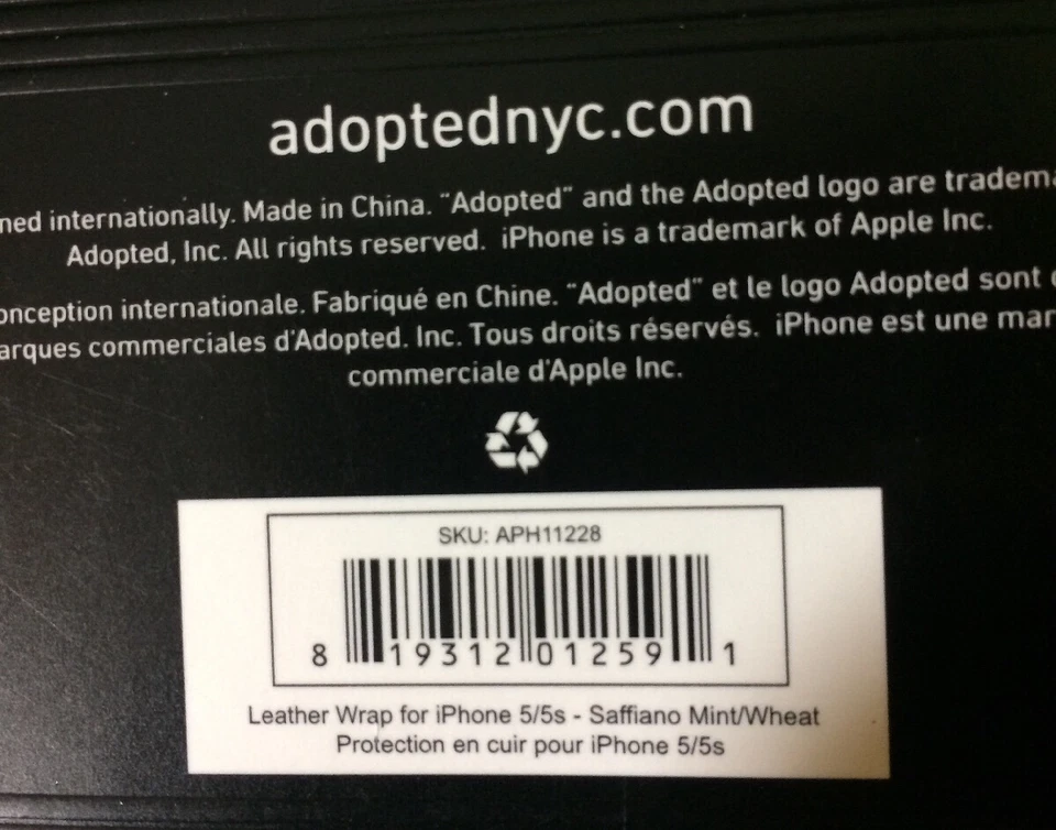 Принятый кожаный чехол для Apple iPhone 5 5с saffiano новом зеленый / пшеницы сотового чехла - Изображение 3 из 3