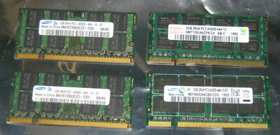 1GB 2GB DDR2 533 MHz SO-Dimm Markenspeicher pol.200 PC2-4200S 2Rx8 Auswählbar