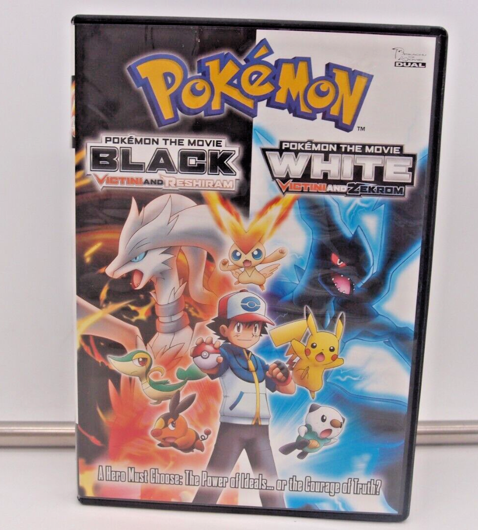Pokemon The Movie: Black/White (DVD, 2012, 2-Disc Set) Victini