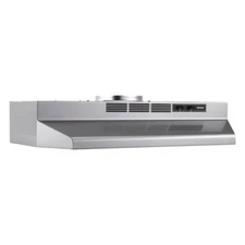 Broan 30 in. W Stainless Convertible Range Hood