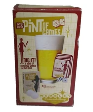 Wembley Casino & Lounge Collection Pint Of Games Adult Party Drinking Game set 