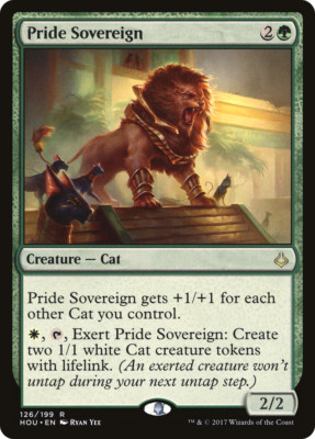 MTG Modern WG Pride Sovereign & Regal Caracal Cats Deck w/Deck Box