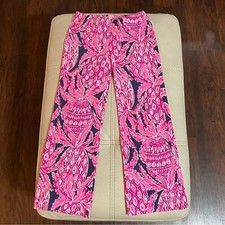 Lilly Pulitzer Navy And Pink With Pineapples Pants Size: XS