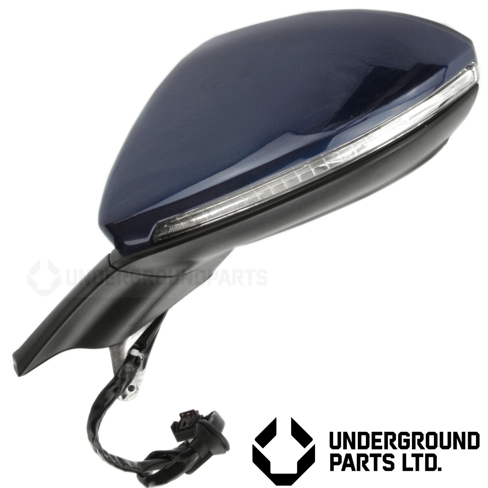 NIGHT BLUE FULL COMPLETE DOOR WING MIRROR LEFT SIDE PASSENGER FOR VW GOLF MK7