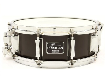 Sonor Gavin Harrison Protean 14x5.25'' Black Lacquer Standard Snare Drum | Dealer