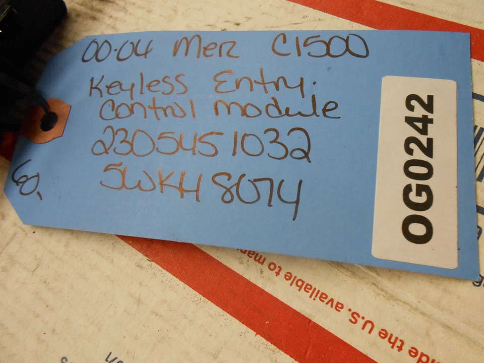 00-04 Mercedes Ci500 mando de entrada sin llave mod 2305451032 5WK48074 OG0242 Foto 4 de 4