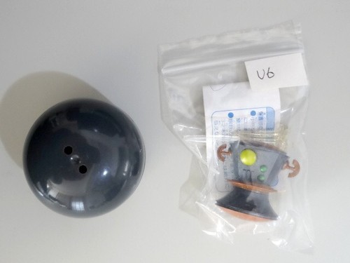 Chocovader the 1st Season U6 Mortar Type UFO Figure + Capsule 2001 Tomy Alien - Picture 14 of 20