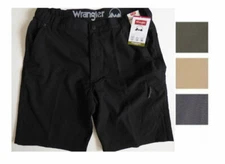 Mens Wrangler Outdoor Performance 10" Side Elastic Utility Short