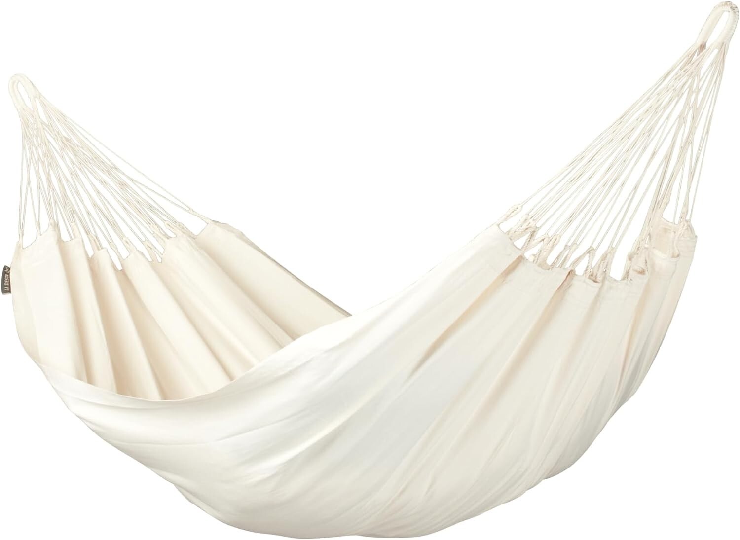 Hamac classique simple LA SIESTA toile coton bio contre mal de dos