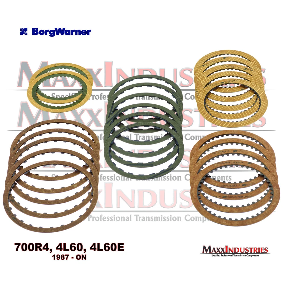 GM 700R4 TRANSMISSION MASTER OVERHAUL GASKET & SEAL REBUILD KIT 1987-1993 - Image 4 of 4
