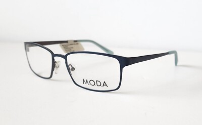 NEW M.O.D.A by MODO IM 402 Blue Titanium Eyeglasses Frame 55[]19-140