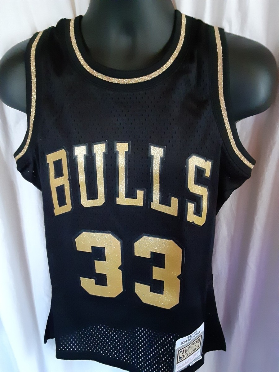 Mitchell nessシカゴ・ブルズ PIPPEN 33 ジャージ44 L Mitchell & Ness Chicago Bulls Pippen #33 Galaxy Reflective