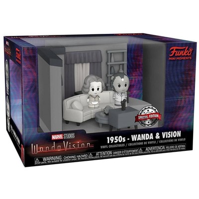 Figura Funko Pop Mini Moments Marvel Wanda Vision 1950 Exclu