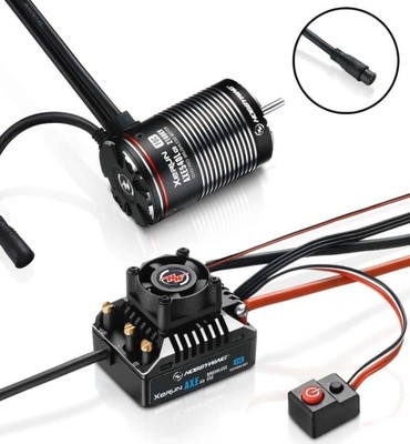 HWI38020311  AXE 540L R2-FOC WP Sensored Brushless Combo w/1400Kv Motor
