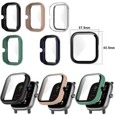 For Amazfit Bip U/ Bip U Pro Tempered Screen Protector Cover Watch Case Shell