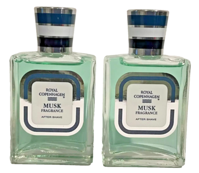#ad #ad Royal Copenhagen Musk After Shave Splash 1 oz each Lot Of 2 $22.50