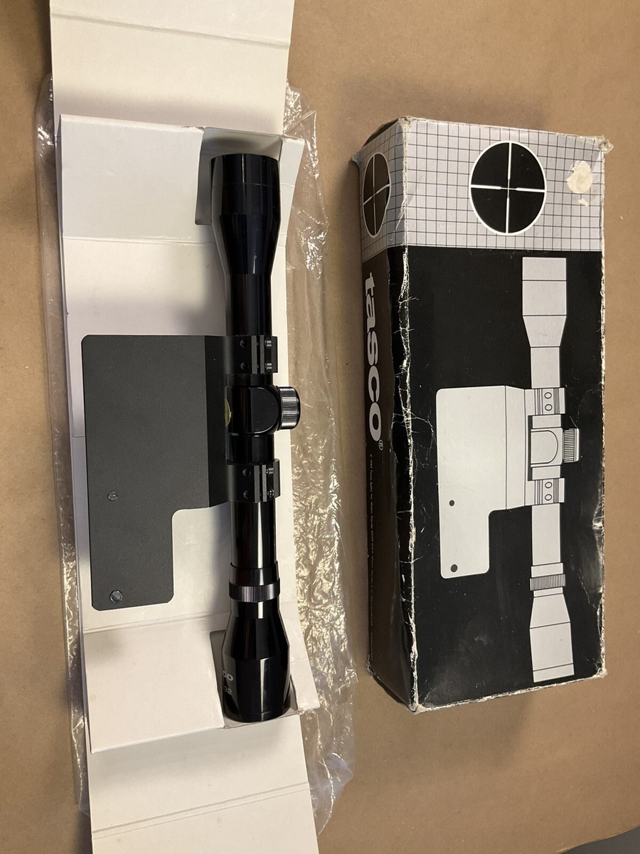 Vintage Tasco 2.5x32mm Shotgun Scope W/ Mount For Remington 870