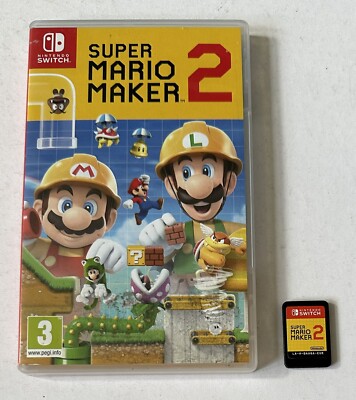 Super Mario Maker 2 II Nintendo Switch OVP PAL
