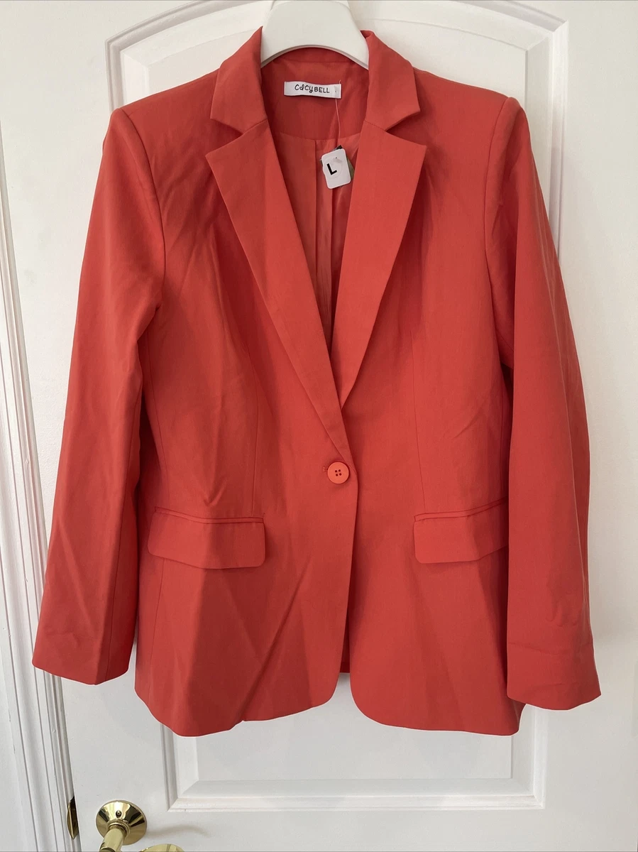 Notched blazer sale